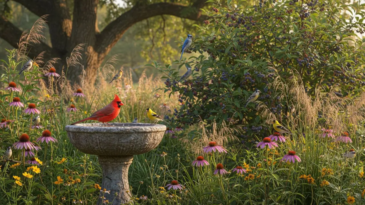 How to Create a Bird-Friendly Garden