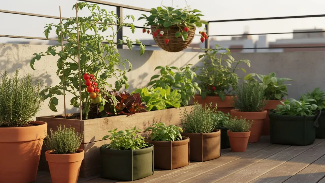 Container Gardening for Beginners: Grow Food Anywhere