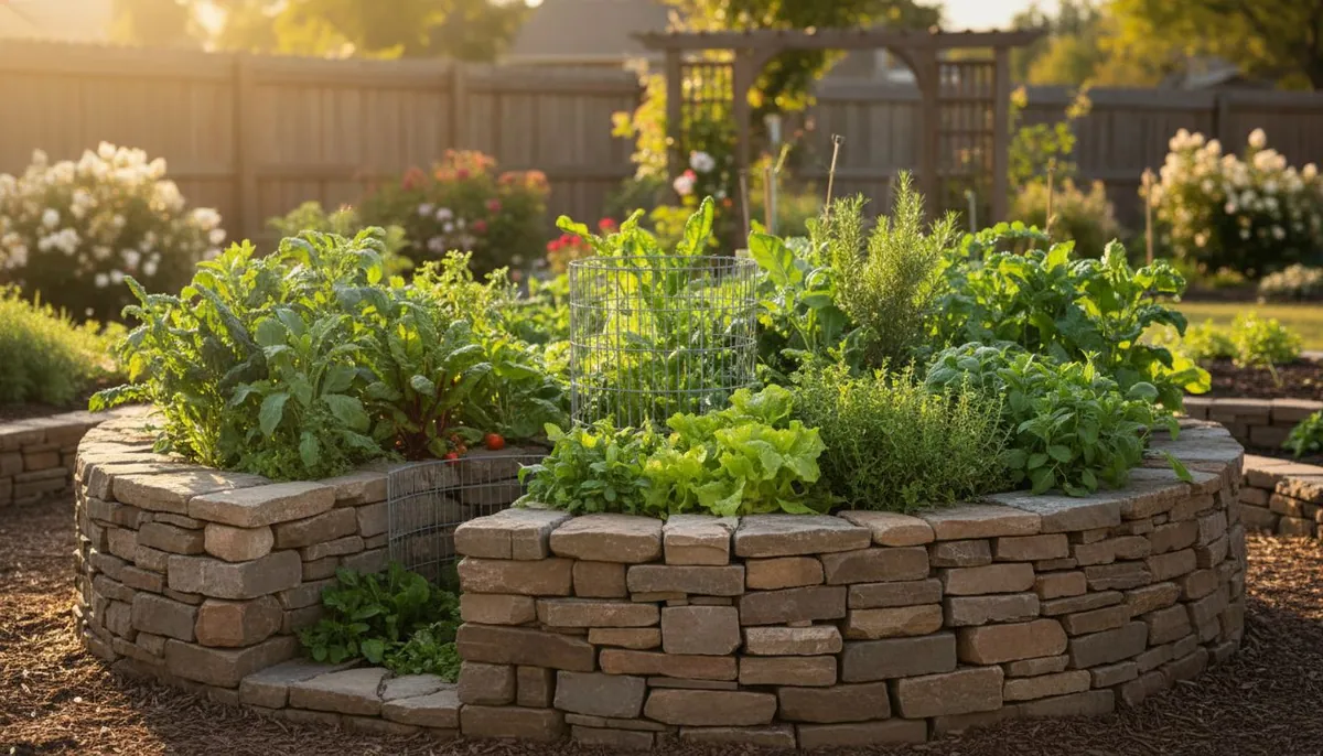 Keyhole Garden: How to Build a Self-Feeding Raised Bed