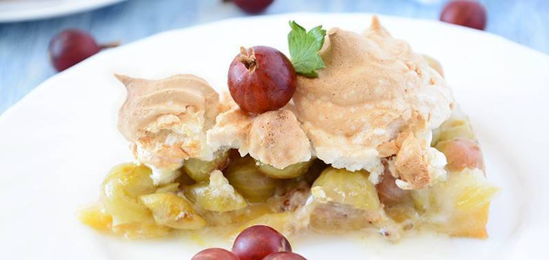 gooseberry meringue pie