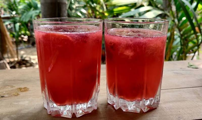 kokum sharbat juice