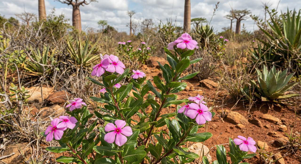 Madagascar Periwinkle