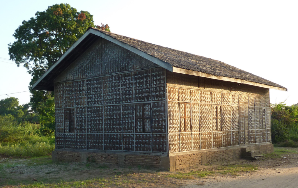 bamboo house