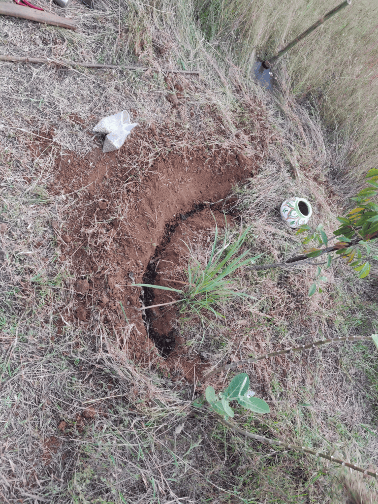 securing mulch